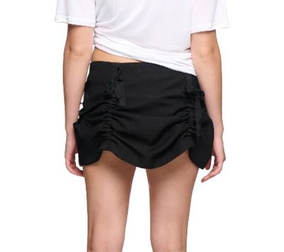 KL - Ruched mini skirt